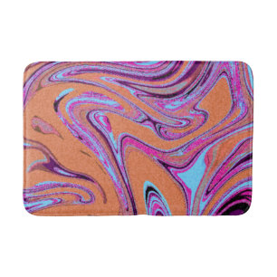 Marble Struktur Mönster Colorful Cute Badrumsmatta