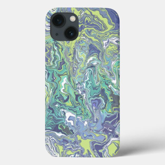 Marble Struktur Mönster Cute (Baksida)