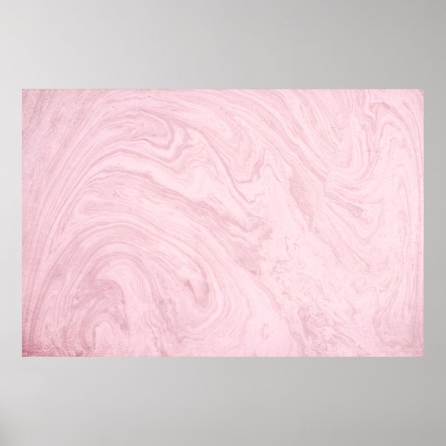 Marble struktur rosa lavender poster (Framsidan)