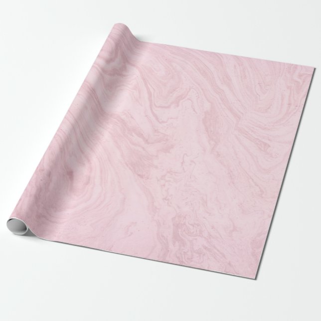 Marble struktur rosa lavender presentpapper (Utrullad)