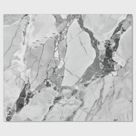 Marble Struktur Twilight Marble Fantasy Grått Wrap Presentpapper