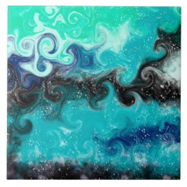 Marble Swirls Kakelplatta