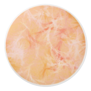 Marble swirrt print - mjuk orange knopp