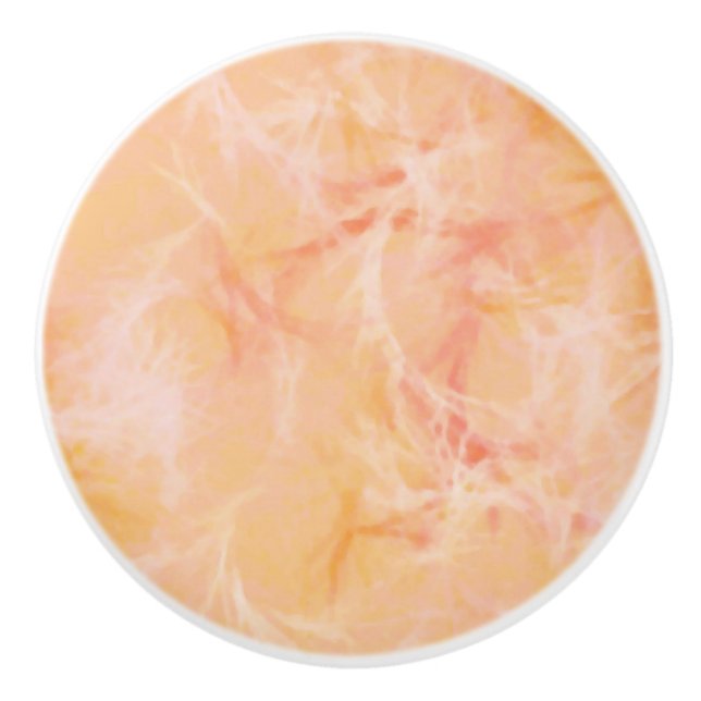 Marble swirrt print - mjuk orange knopp (Framsidan)
