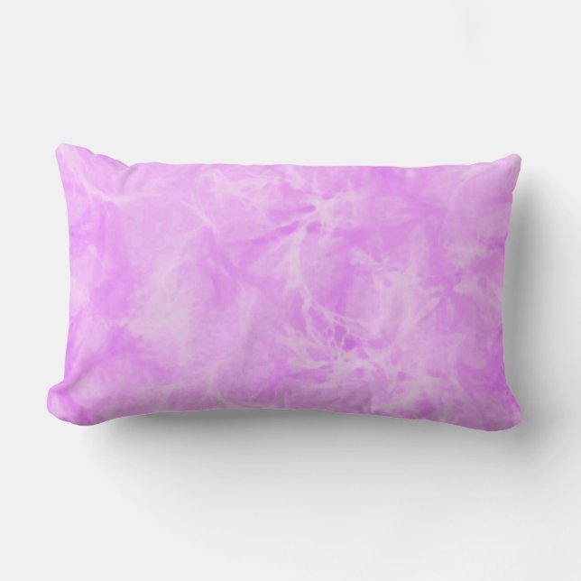 Marble swirt print - blekens rosa lumbarkudde (Framsida)