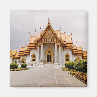 Marble Temple från Guld över Khmer Lejon Magnet