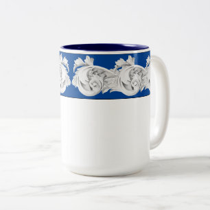 Marble Tendrils på Combo Mugg (15 oz.)