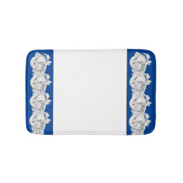 Marble Tendrils på en badmat Badrumsmatta