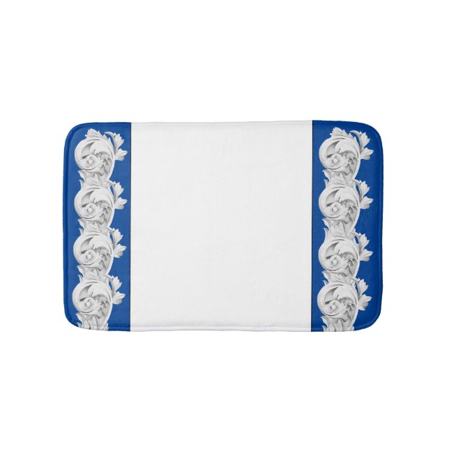 Marble Tendrils på en badmat Badrumsmatta (Framsidan)