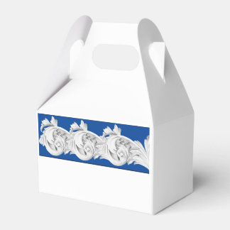 Marble Tendrils på en Gable Favor Box Presentaskar