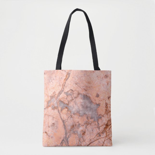 Marble texture white pattern tygkasse (Framsida)