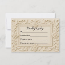 Marble Veil Bröllop OSA Card