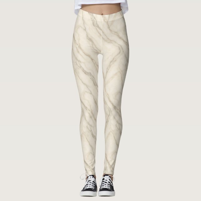 Marble Veins Leggings (Framsida)