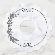 Marble Vin Glass Märkre - Elegant och Personlig