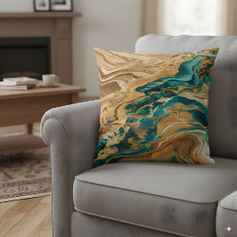Marble Watercolor Kudde