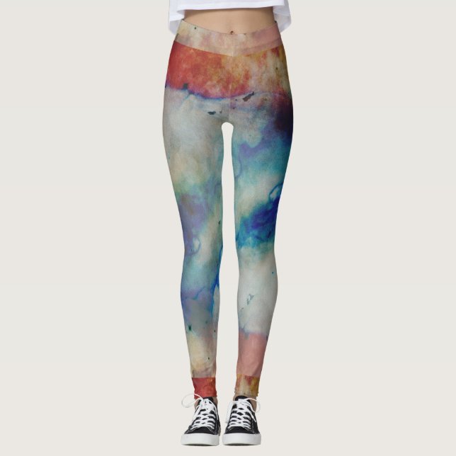 Marble Women's Leggings (Framsida)