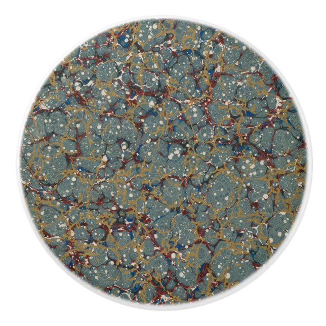 Marbled Abstract Painting Knopp (Framsidan)