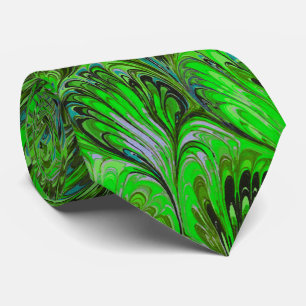 MARBLED PAPPER,ABSTRAKT GRÖNT BLUE PEACOCK MÖNSTER SLIPS