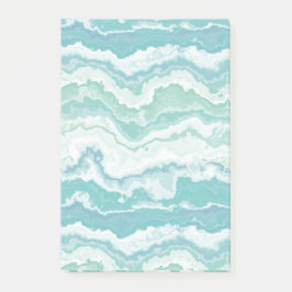 marbled sea foam : post-it block