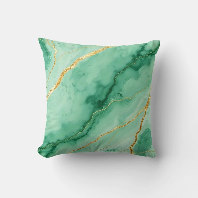 Marbleffekt  kudde (Framsida)