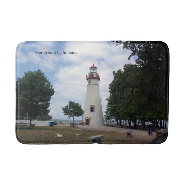 Marblehead Lighthouse bathmat Badrumsmatta (Framsidan)