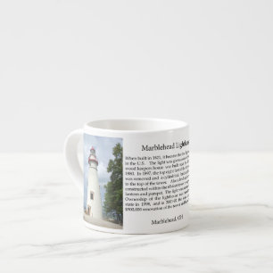 Marblehead Lighthouse-historik espresso mugg Espressomugg