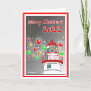 Marblehead Lighthouse-julkort Tack Kort