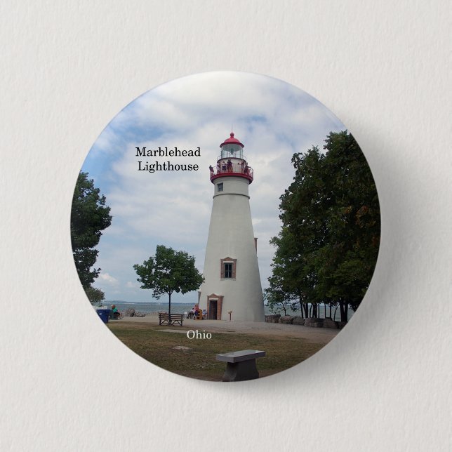 Marblehead Lighthouse-knapp Knapp (Framsida)