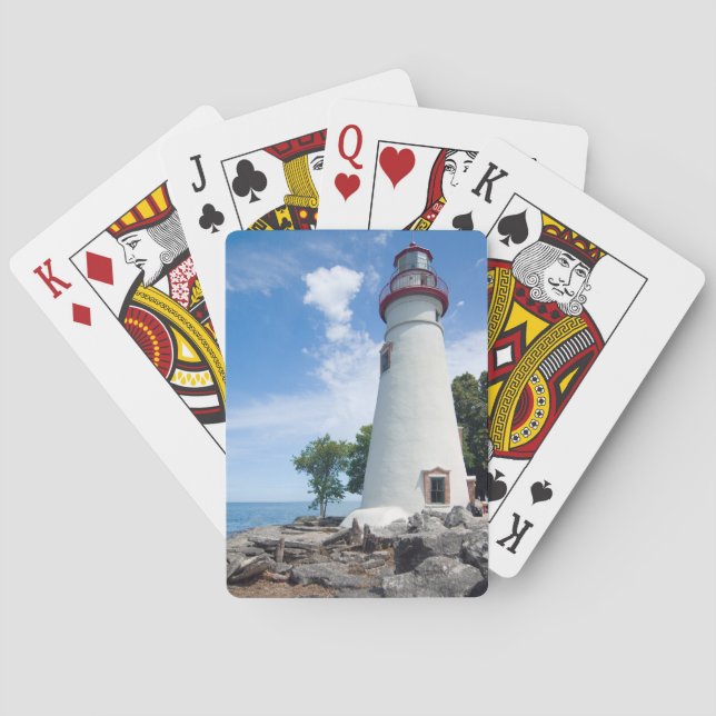Marblehead Lighthouse Kortlek (Baksidan)