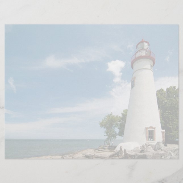 Marblehead Lighthouse Letterhead (Framsida)