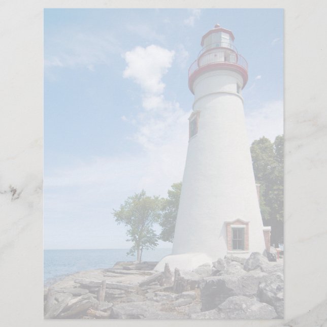 Marblehead Lighthouse Letterhead (Framsida)