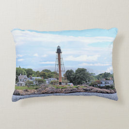 Marblehead Lighthouse, Massachusetts Accent Pillow Prydnadskudde