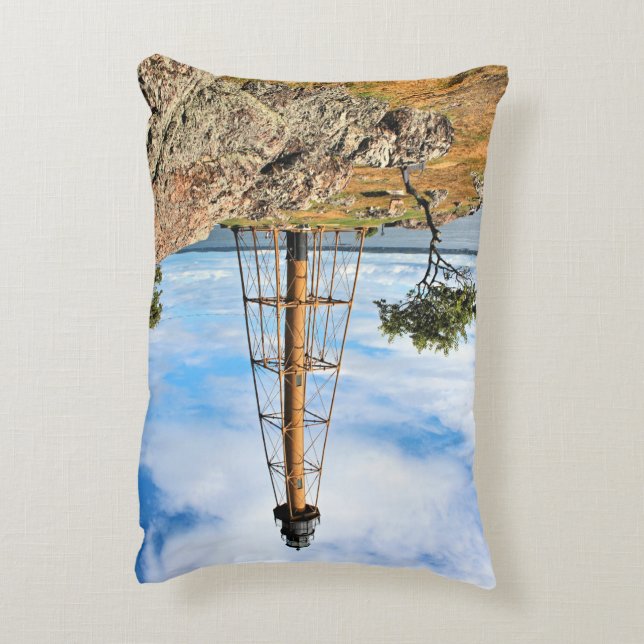 Marblehead Lighthouse, Massachusetts Accent Pillow Prydnadskudde (Baksidan(Vertikal))