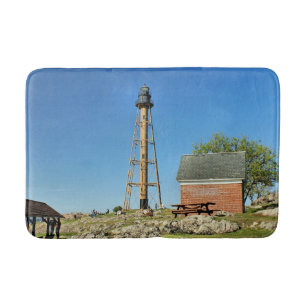 Marblehead Lighthouse, Massachusetts Bath Mat Badrumsmatta