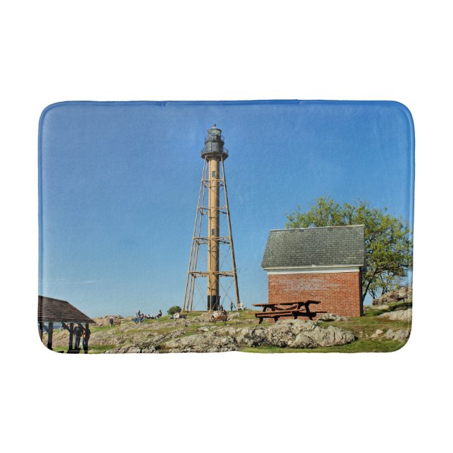 Marblehead Lighthouse, Massachusetts Bath Mat Badrumsmatta (Framsidan)