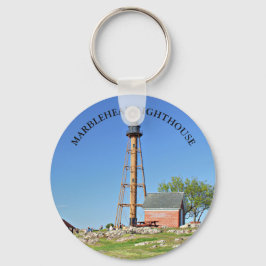 Marblehead Lighthouse, Massachusetts Keychain Nyckelring