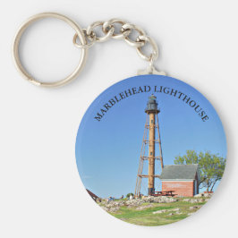 Marblehead Lighthouse, Massachusetts Keychain Nyckelring