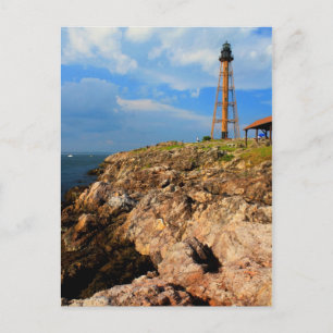 Marblehead Lighthouse och Ocean Bluffs Vykort