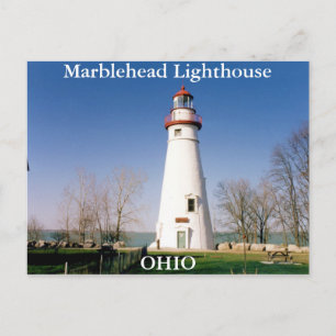 Marblehead Lighthouse, Ohio Postcard Vykort