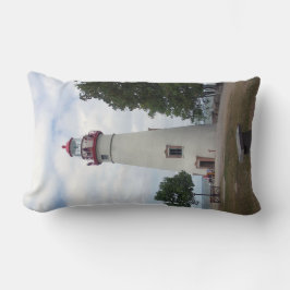 Marblehead Lighthouse över 2 lumbalkuddar Lumbarkudde