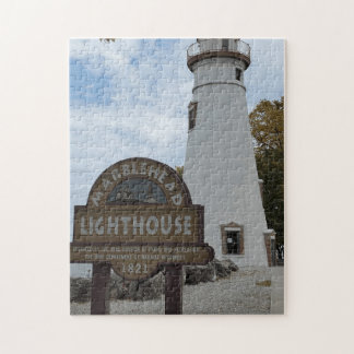 Marblehead Lighthouse skapat på en Pussel