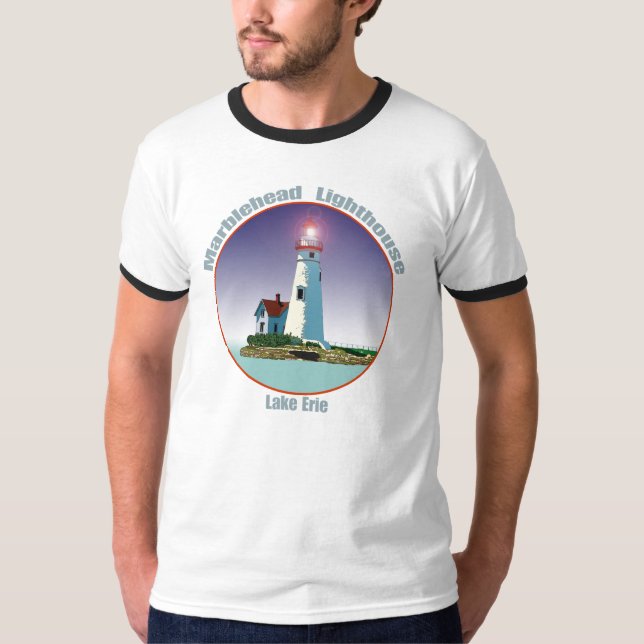 Marblehead Lighthouse T-shirt (Framsida)
