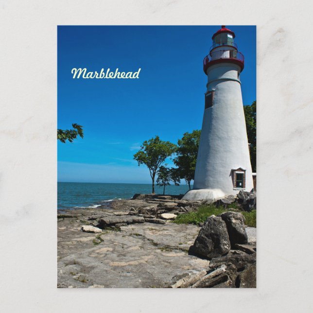 Marblehead Lighthouse Vykort (Framsida)