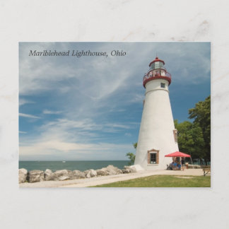Marblehead Lighthouse-vykort Vykort