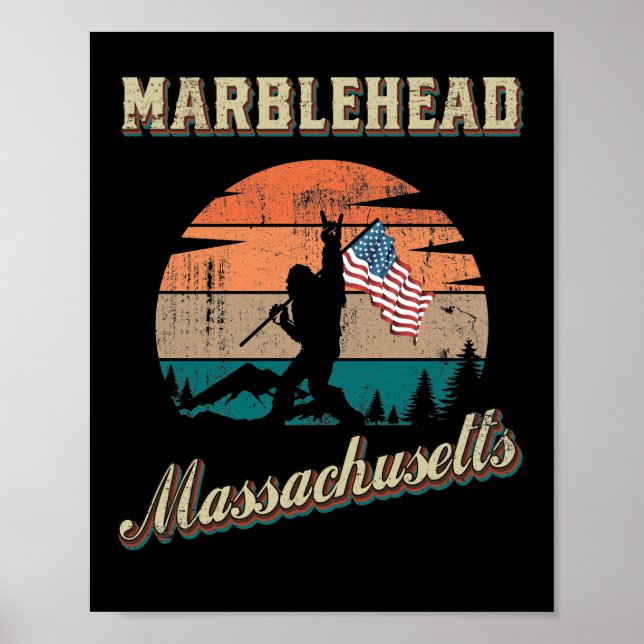 Marblehead Massachusetts Poster (Framsidan)