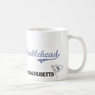 Marblehead Massachusetts stadsklassiker Kaffemugg