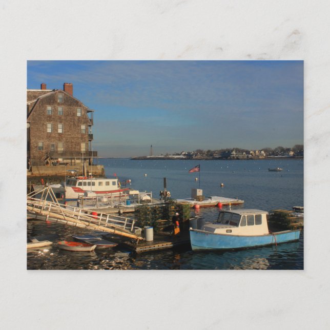 Marblehead MORSA Waterfront Vykort (Framsida)