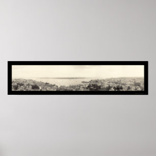 Marblehead MORSABirdseye foto 1912 Poster