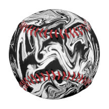 Marbleized Black and White Modern Abstrakt Artwork