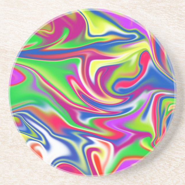 Marbleized Candy Liquid,_ Underlägg (Framsidan)